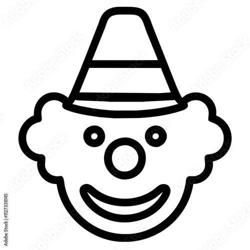 Icon of a Circus Clown
