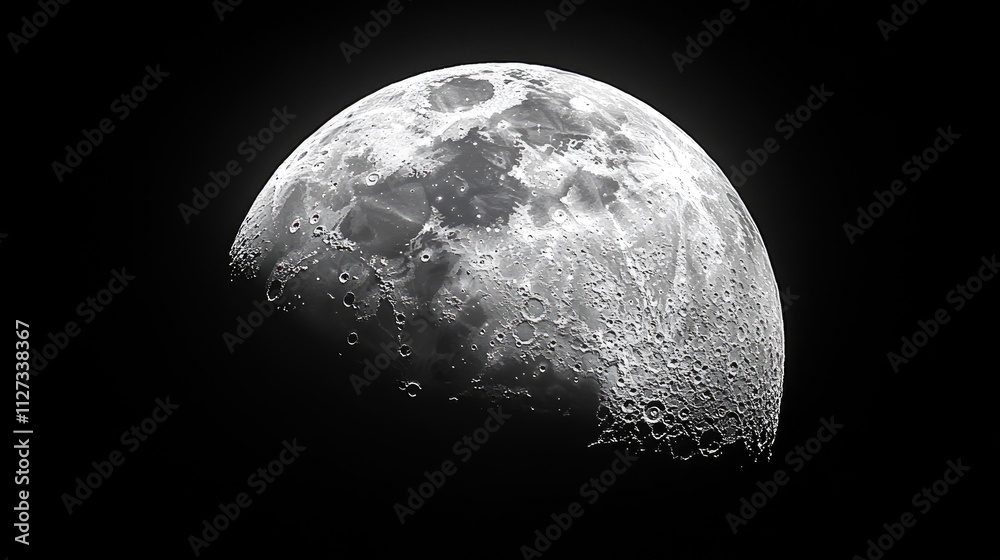 Lunar eclipse of 2018 showcasing the moon's surface details during the longest eclipse of the century in stunning monochrome. Lunar eclipse of 2018 showcasing the moon's surface details during the longest eclipse of the century in stunning monochrome.
