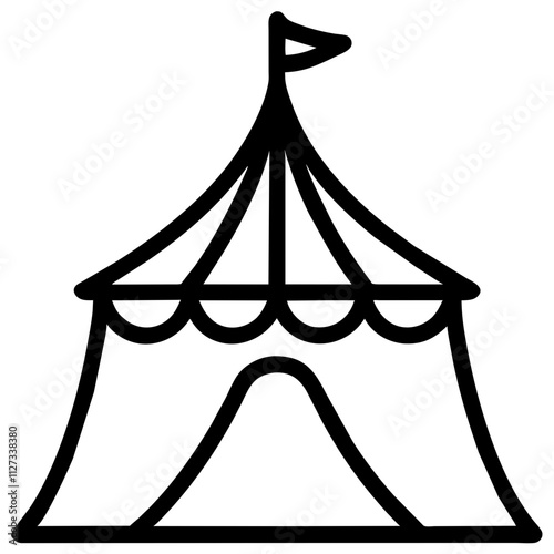 Icon of a Circus Tent

