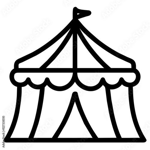 Icon of a Circus Tent
