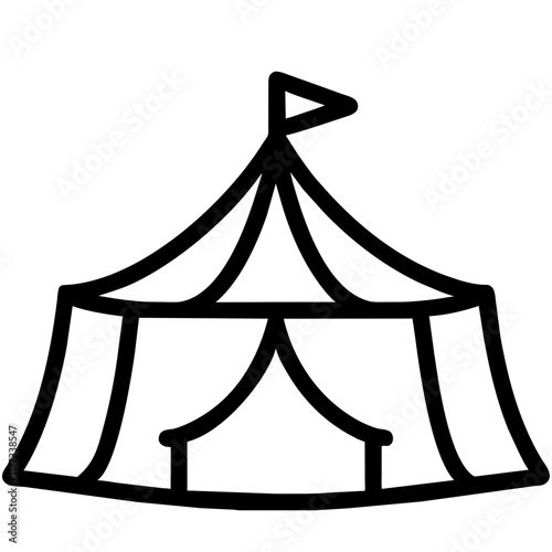 Icon of a Circus Tent
