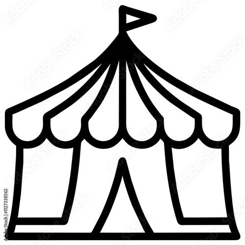 Icon of a Circus Tent
