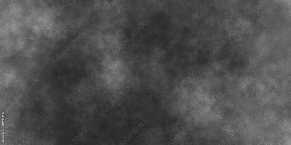 Rustic modern art watercolor atmosphere overlay effect black smoke texture overlays on abstract powder explosions Isolated background, dark gray distressed paper textured illustration grunge texture. Rustic modern art watercolor atmosphere overlay effect black smoke texture overlays on abstract powder explosions Isolated background, dark gray distressed paper textured illustration grunge texture.