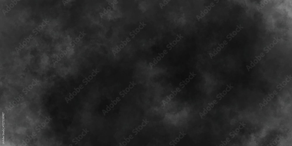 Rustic modern art watercolor atmosphere overlay effect black smoke texture overlays on abstract powder explosions Isolated background, dark gray distressed paper textured illustration grunge texture. Rustic modern art watercolor atmosphere overlay effect black smoke texture overlays on abstract powder explosions Isolated background, dark gray distressed paper textured illustration grunge texture.