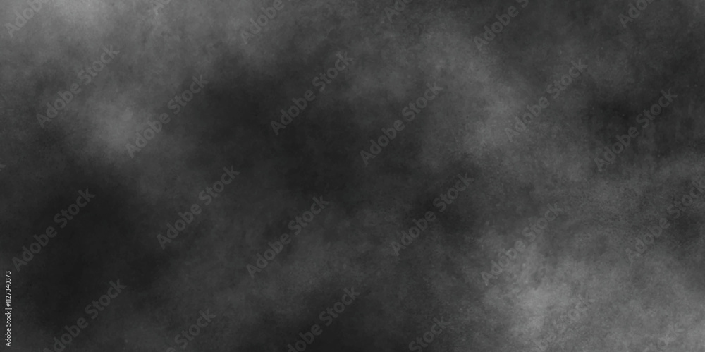 Rustic modern art watercolor atmosphere overlay effect black smoke texture overlays on abstract powder explosions Isolated background, dark gray distressed paper textured illustration grunge texture. Rustic modern art watercolor atmosphere overlay effect black smoke texture overlays on abstract powder explosions Isolated background, dark gray distressed paper textured illustration grunge texture.