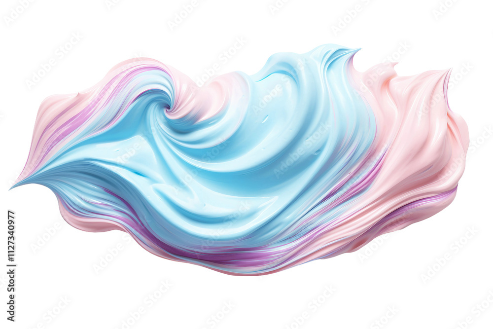 Transparent Background Isolated Shaving Cream Generative AI