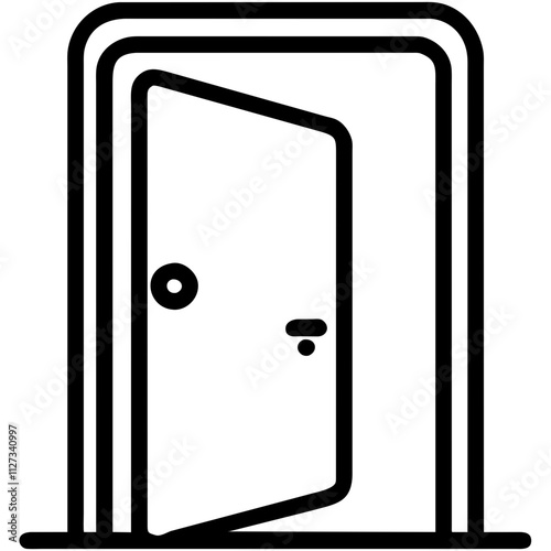 Icon of an Open Door