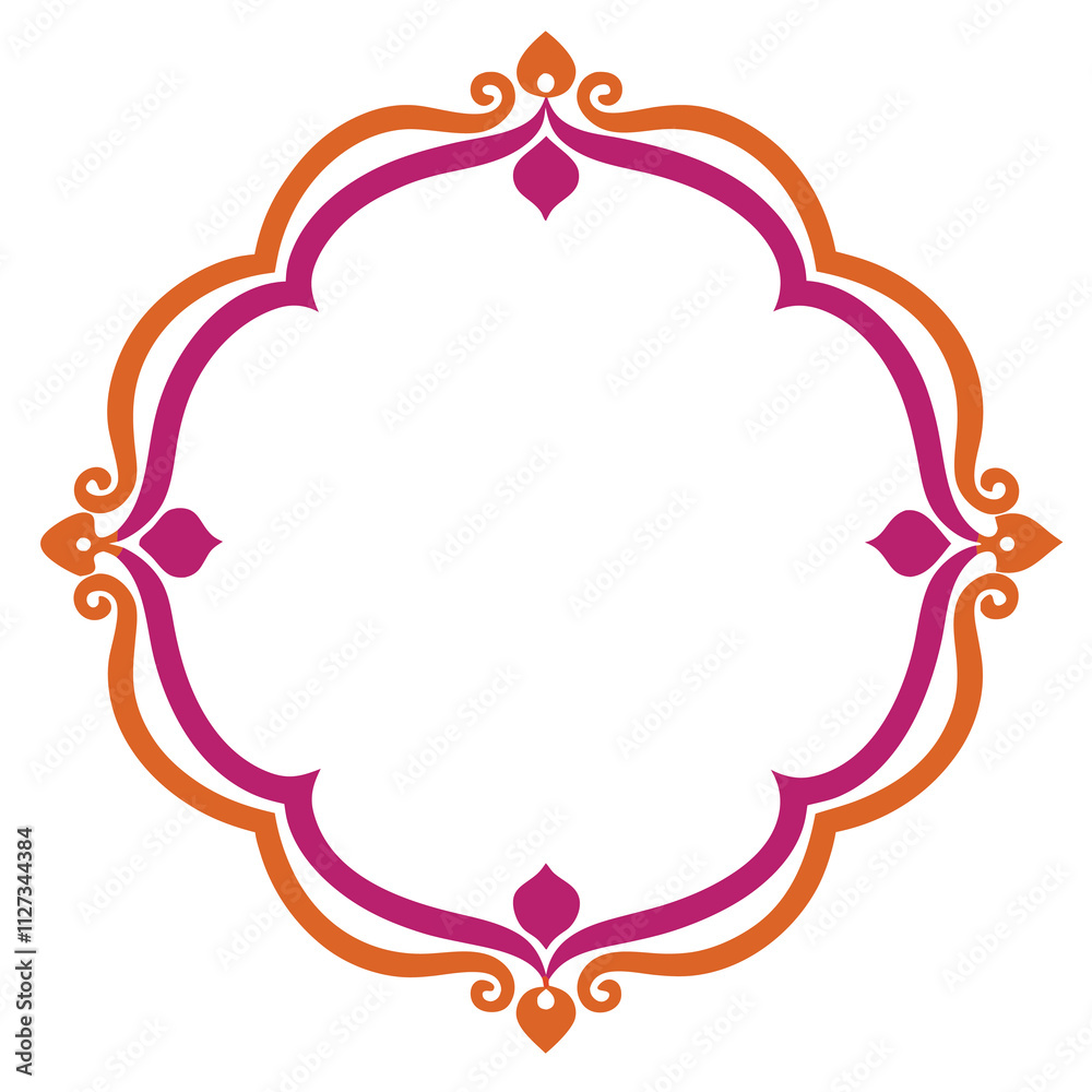 Decorative Frame Border Design with Ornament, Easily Editable Vector File MiLon Graphic Decorative Frame Border Design with Ornament, Easily Editable Vector File MiLon Graphic