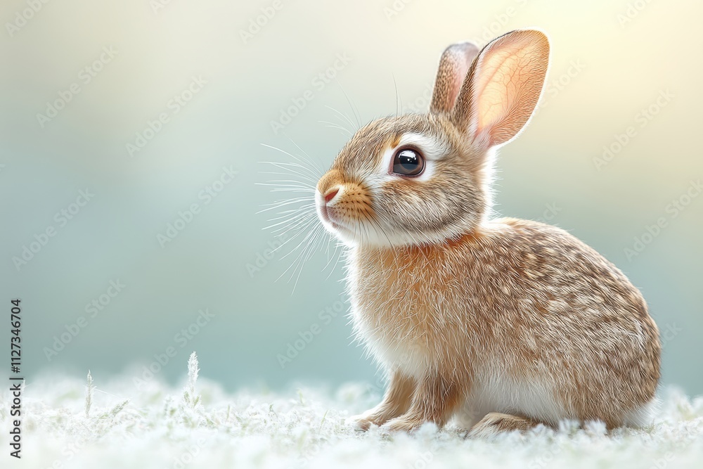 Side-view bunny photo with clean details, perfect for wildlife campaigns or premium branding. Side-view bunny photo with clean details, perfect for wildlife campaigns or premium branding.