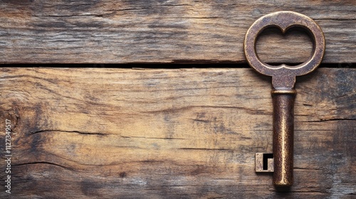 Wallpaper Mural Key Performance Indicator KPI Business Strategy Conceptual Focus on Metrics and Evaluation with Vintage Key on Rustic Wooden Background Torontodigital.ca