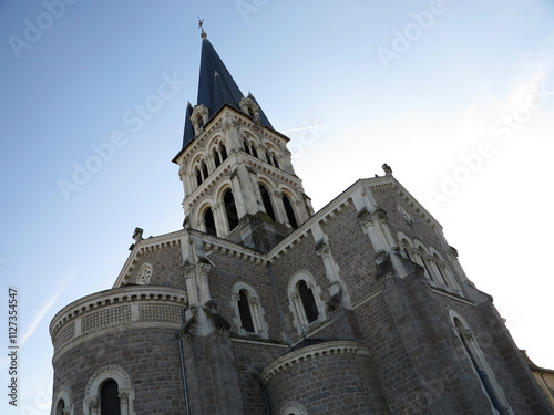 Eglise Catholique - Saint Genis Laval - Rhone-Alpes - France