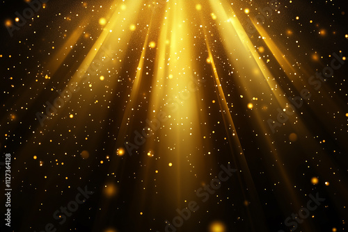 Sfondo con glitter oro