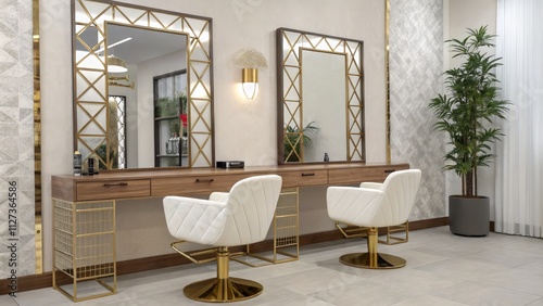Geometric Vanity with Gold ...