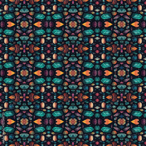 Patrón sin costuras diseño diamantes textura