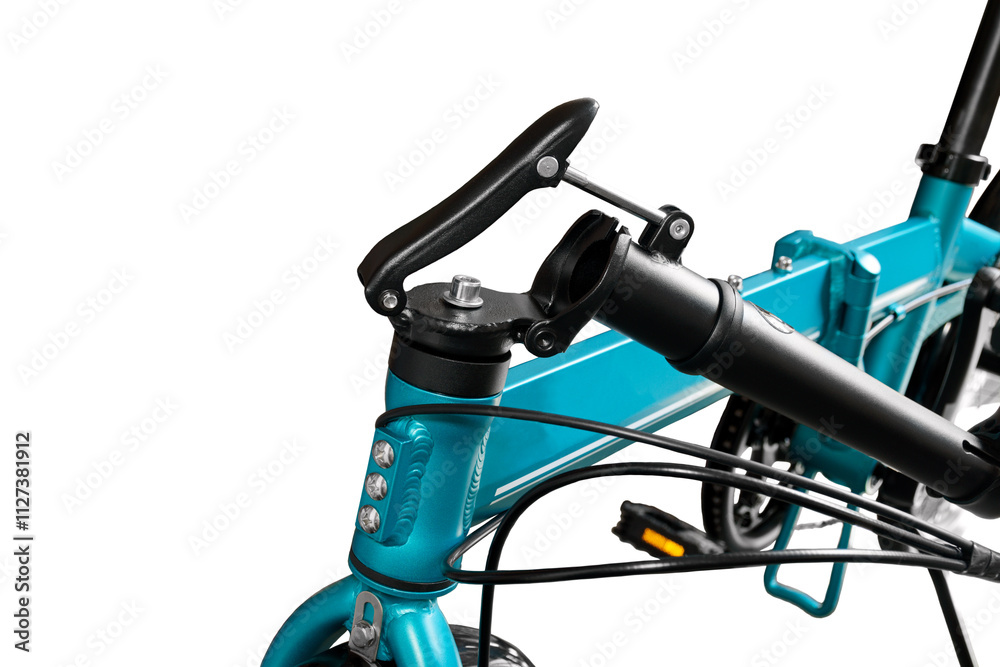 Folding bicycle handlebars. Folding bicycle handlebars.