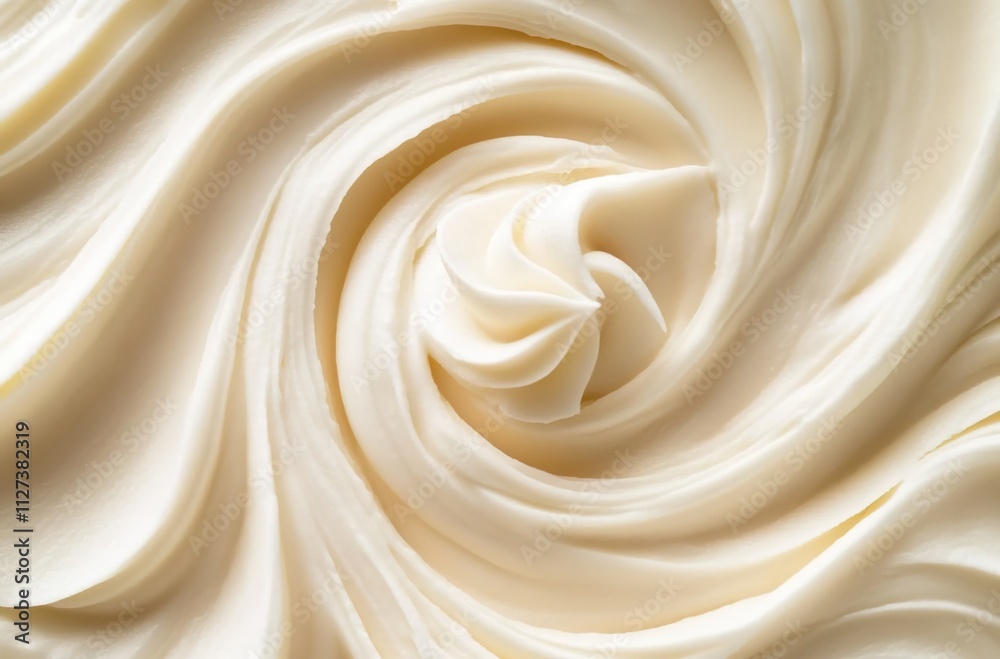 A close-up of creamy white frosting swirls, symbolizing the luscious texture and creamy nature of natural cream cheese spread. A close-up of creamy white frosting swirls, symbolizing the luscious texture and creamy nature of natural cream cheese spread.
