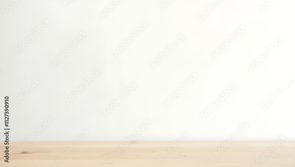 A selective focus image features a wooden table top with a planter on it against a plain white background._00001_ A selective focus image features a wooden table top with a planter on it against a plain white background._00001_