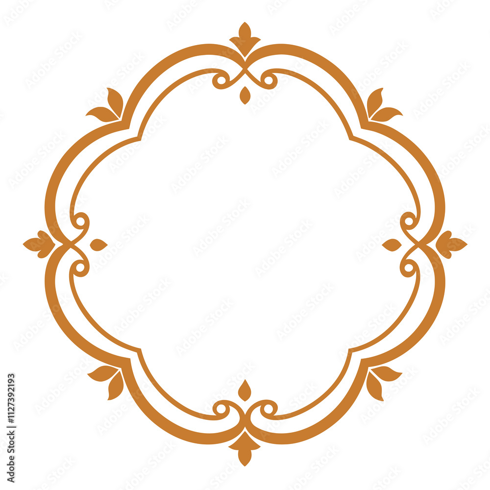 Decorative Frame Border Design with Ornament, Easily Editable Vector File MiLon Graphic Decorative Frame Border Design with Ornament, Easily Editable Vector File MiLon Graphic