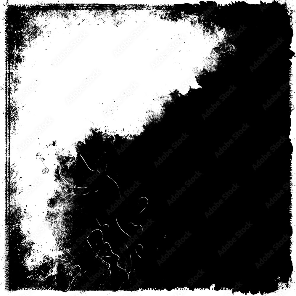 Obraz premium Abstract grunge texture. Black and white backdrop and wallpaper. Textured surface.