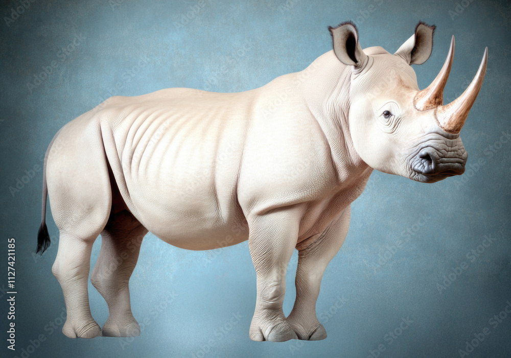 This image showcases a powerful and majestic rhino, depicted with breathtaking detail and natural coloring, capturing the essence of strength and wilderness vividly. This image showcases a powerful and majestic rhino, depicted with breathtaking detail and natural coloring, capturing the essence of strength and wilderness vividly.