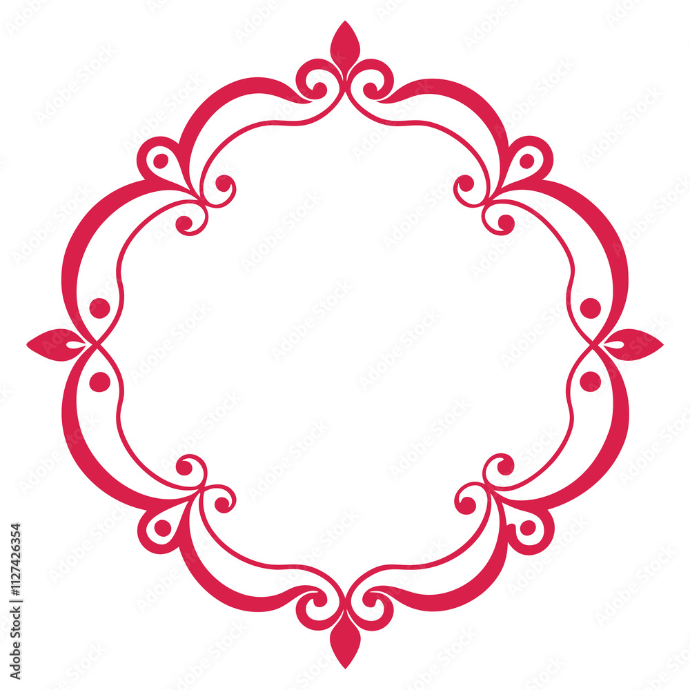 Simple Decorative Frame Border Design with Ornament, Easily Editable Vector File MiLon Graphic Simple Decorative Frame Border Design with Ornament, Easily Editable Vector File MiLon Graphic