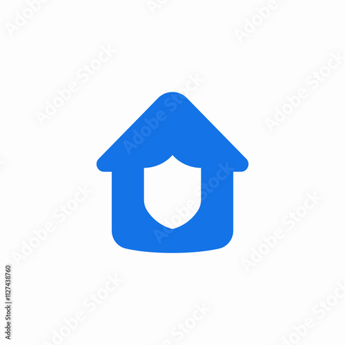 home protection insurance icon sign vector