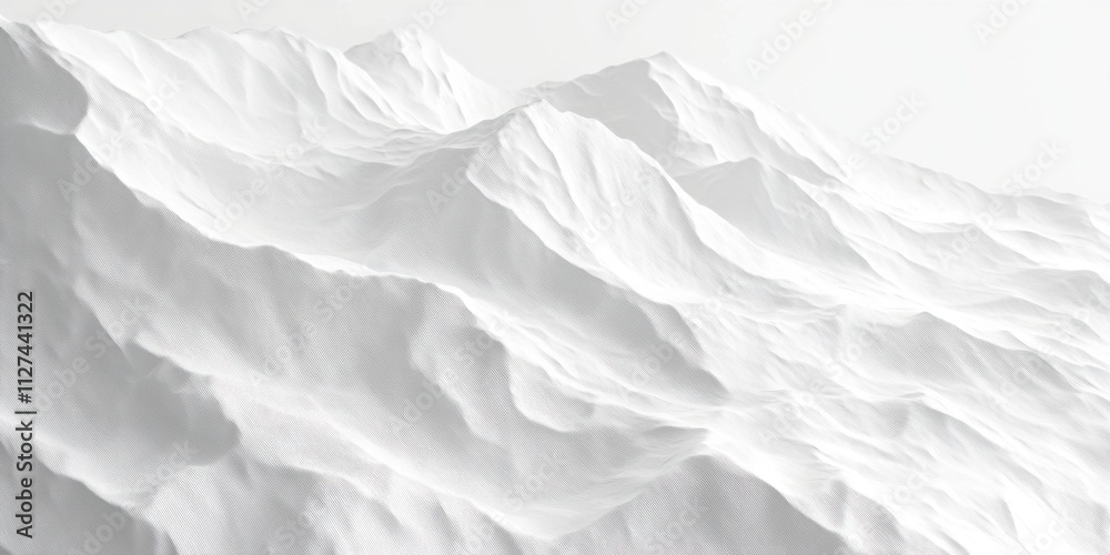 Minimalistic white textured background surface