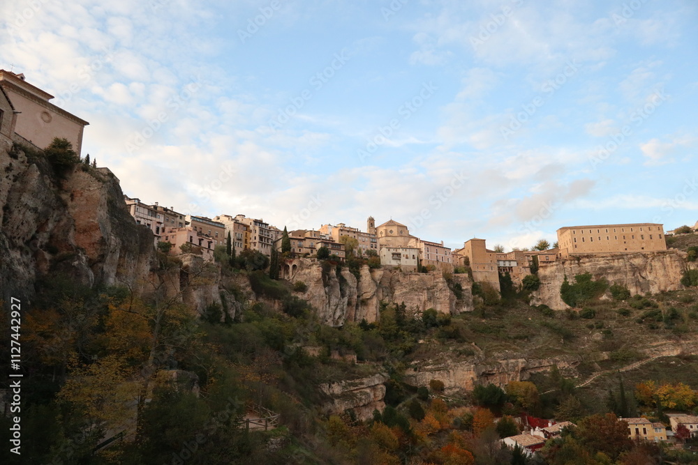 Cuenca desde el puente de San Pablo. Cuenca desde el puente de San Pablo.