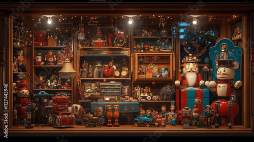 Christmas toy shop