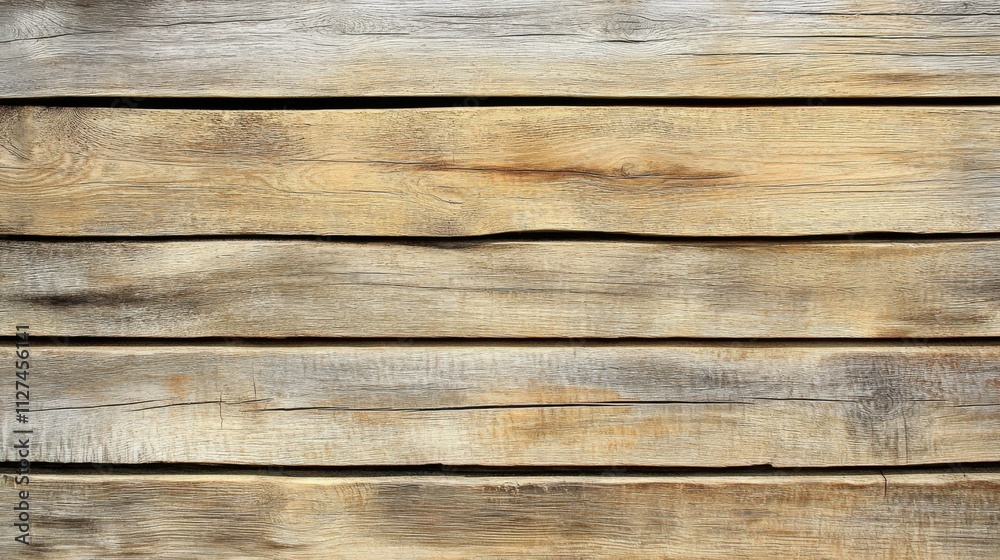 Obraz premium Rustic light brown wooden surface with grain patterns