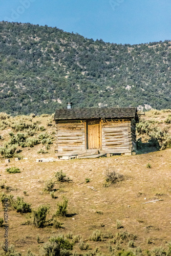 house in the mountains