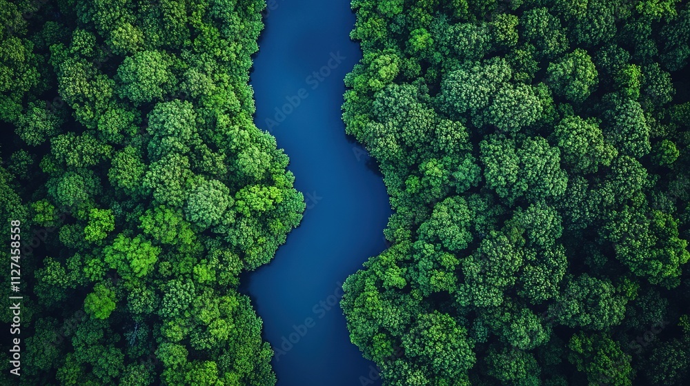 The lungs of the earth, the environment, trees and rivers The lungs of the earth, the environment, trees and rivers