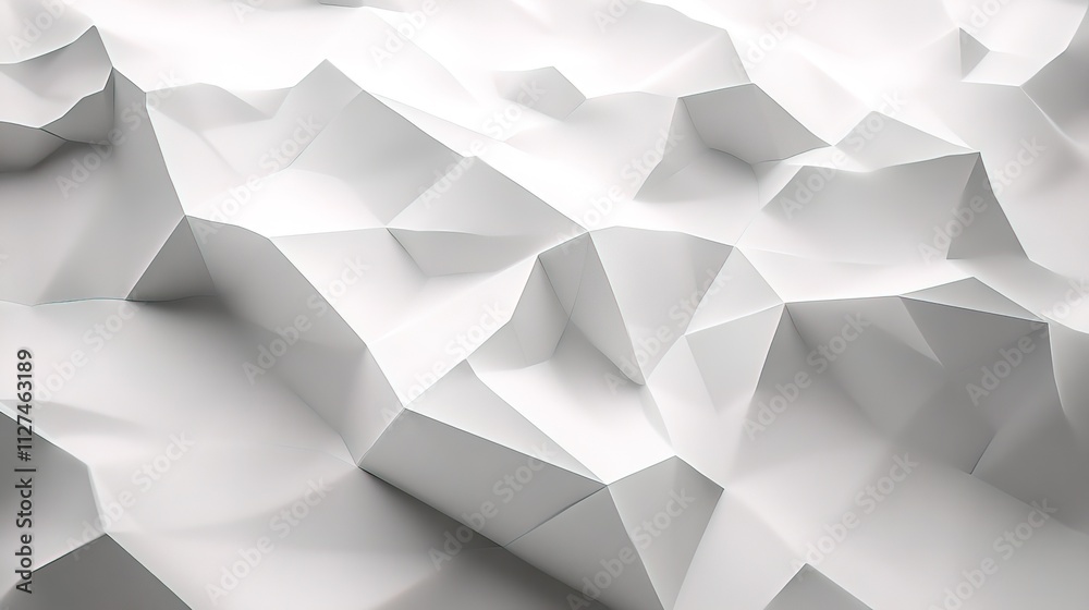White geometric modern technology design background White geometric modern technology design background