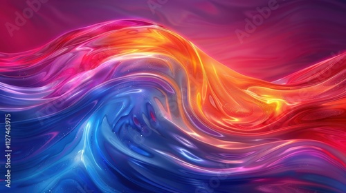 Swirling patterns in a vector design, capturing the essence of water currents photo