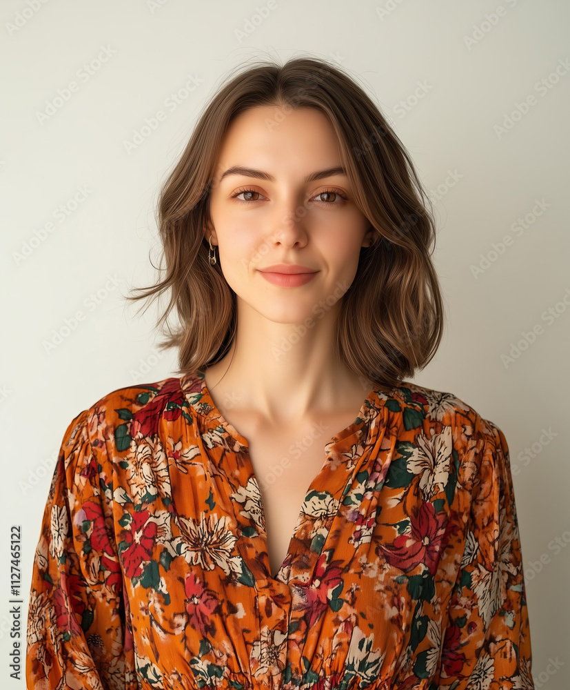 Bulgarian female portrait Bulgarian female portrait