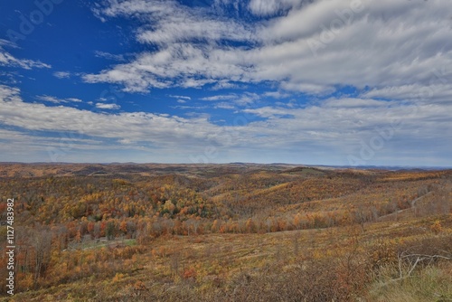 Beautiful West Virginia Mountain View in Fall