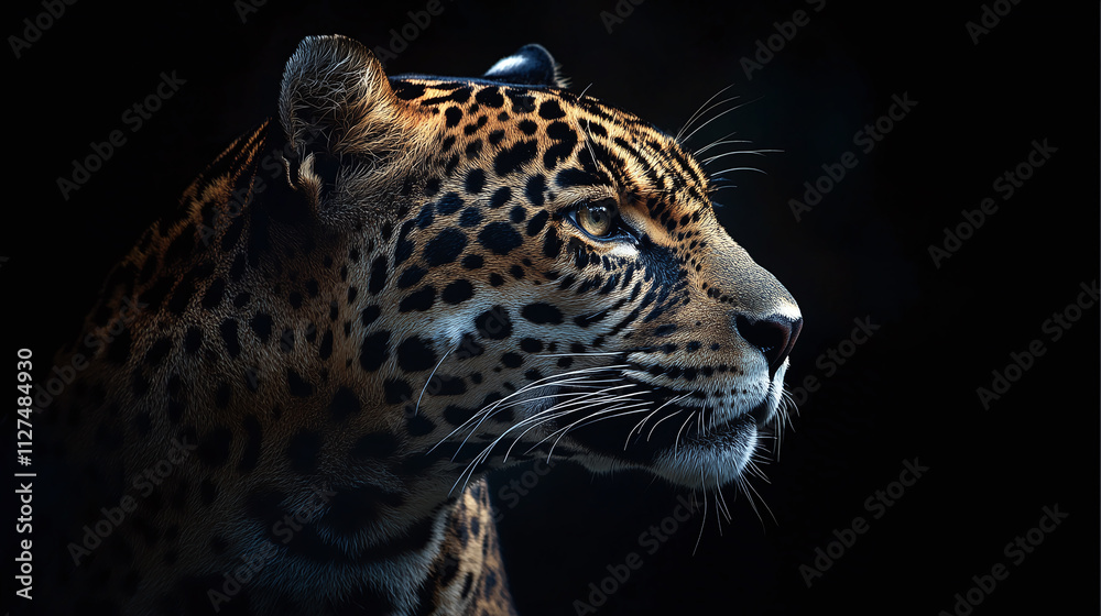 Jaguar portrait in wildlife, predatory leopard of jungle, dangerous panther on safari, wild feline hunter, carnivorous big cat of south american forest, endangered beauty. Jaguar portrait in wildlife, predatory leopard of jungle, dangerous panther on safari, wild feline hunter, carnivorous big cat of south american forest, endangered beauty.