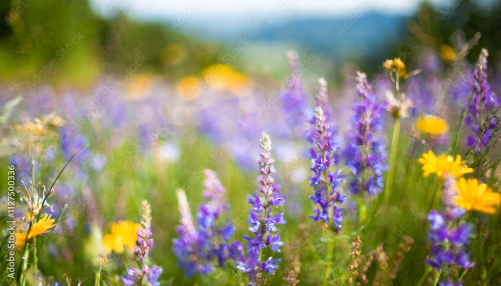 Blooming Wildflower Meadows: Nature's Vibrant Palette Blooming Wildflower Meadows: Nature's Vibrant Palette