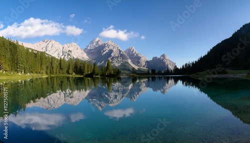 Crystal-Clear Alpine Lakes: Pristine Mountain Reflections