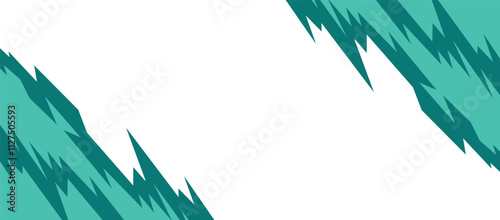 Abstract background with raw jagged spike pattern and with some copy space area