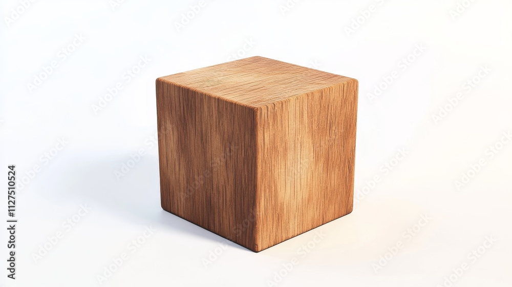 3d wood cube block to play game realistic vector. Isolated wooden education cubic toy design. Building brick toy piece set mockup. 4 basic timber clear brown object perspective side view closeup. 3d wood cube block to play game realistic vector. Isolated wooden education cubic toy design. Building brick toy piece set mockup. 4 basic timber clear brown object perspective side view closeup.