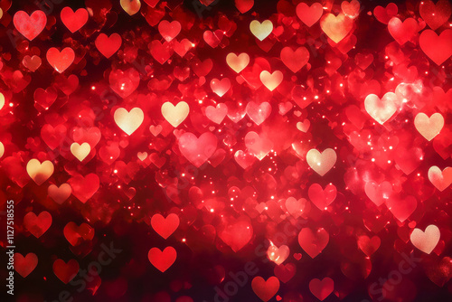 Captivating and vibrant love hearts backgrounds for creating beautiful valentines day photo cards