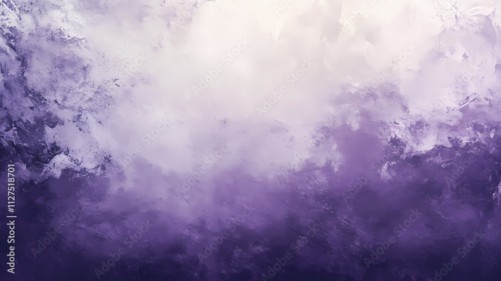 Obraz premium Dynamic ashen purple gradient background with subtle texture for artistic poster design. Ashen. Illustration