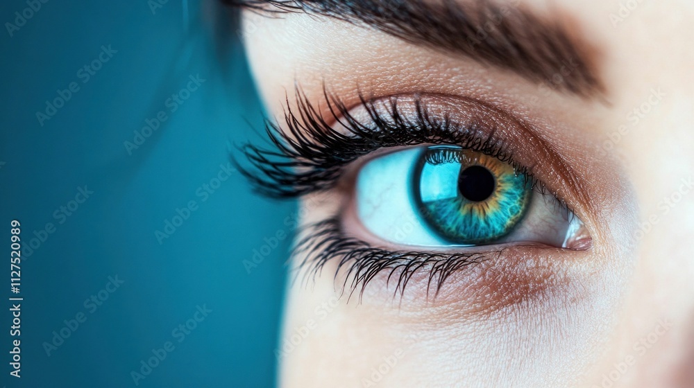 Close-Up of a Human Eye