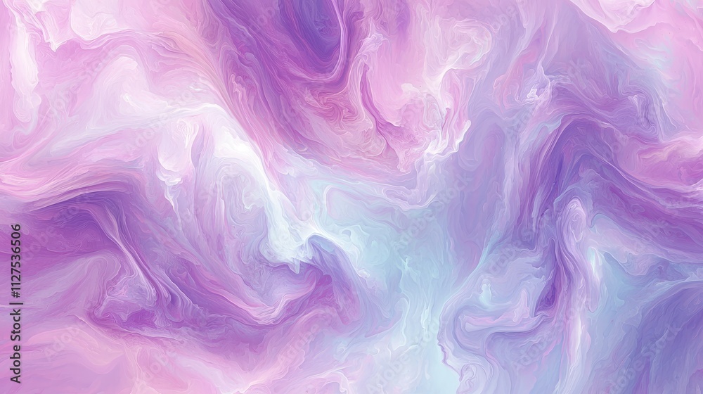 Abstract swirling pastel purple, pink, and white marble texture. Abstract swirling pastel purple, pink, and white marble texture.