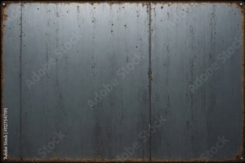 Grey old grunge metal wall background, steel texture