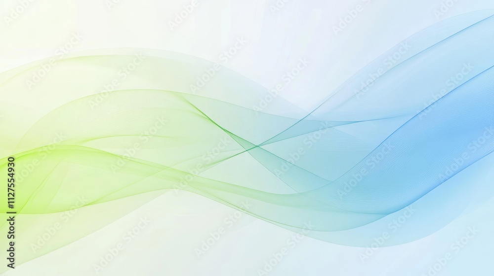 Smooth green waves offer a peaceful background with a clean design. Smooth green waves offer a peaceful background with a clean design.