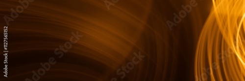 Dynamic light art creating abstract patterns with streaks of motion and high contrast