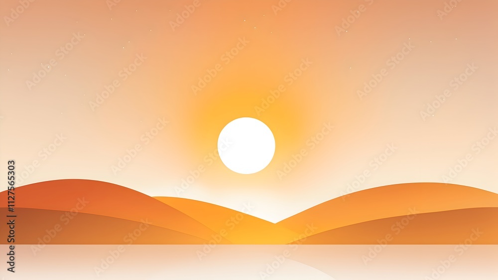 Obraz premium a minimalistic background image for the New Year, emphasizing hope and new beginnings.