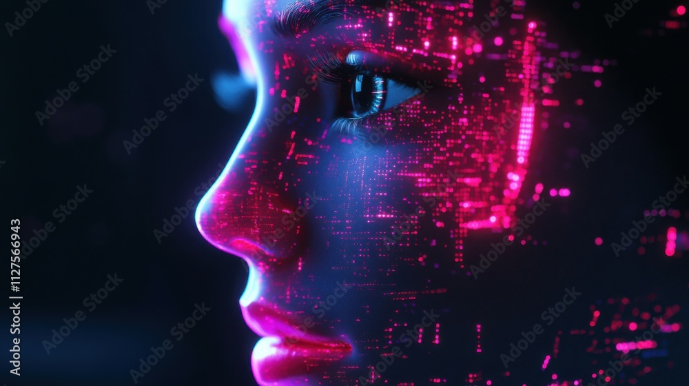 Obraz premium AI, Artificial Intelligence concept